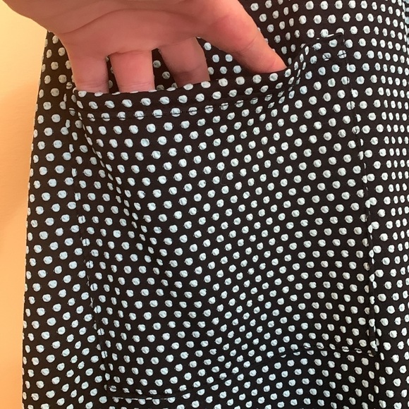 LuLaRoe | Sarah Mermaid Green PolkaDot Open Front Long Duster Cardigan Sweater M - Picture 9 of 14